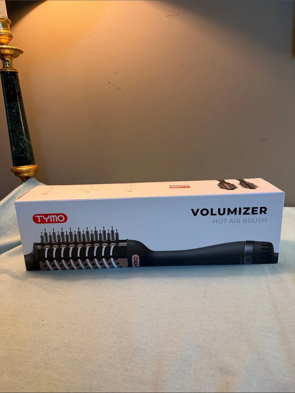Tymo Black Volumizer Hot Air Brush - Smooth Styling